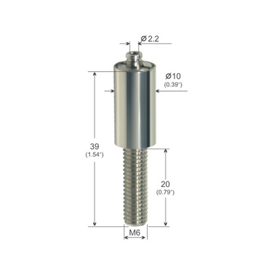 Inrichtingstapelgrippers 20 mm draadlengte in individuele of bulkverpakkingen