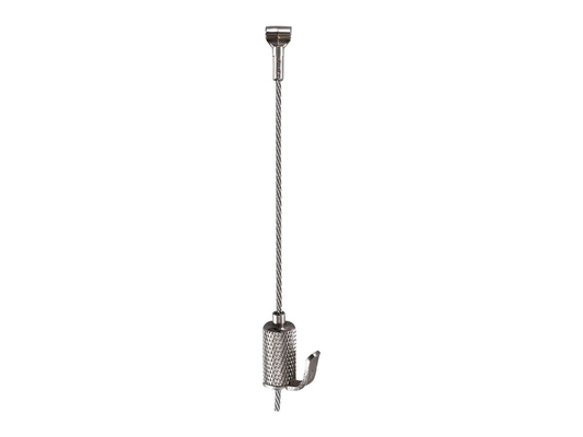 Zinklegering Cobra Head 1.8mm SS Wire Rope Picture Art Schilderij Opknoping Kit YW-860476