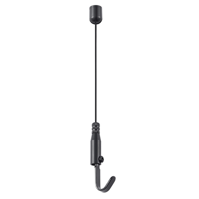 Roestvrijstalen kabelgripper Art Hanging System Verstelbare hoogte 50 lbs Gewichtscapaciteit