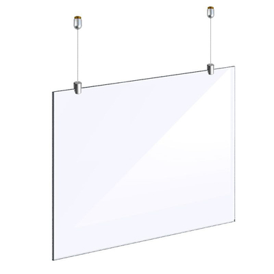 Aluminium messing materiaal hangende kits kabel display systeem voor doeken