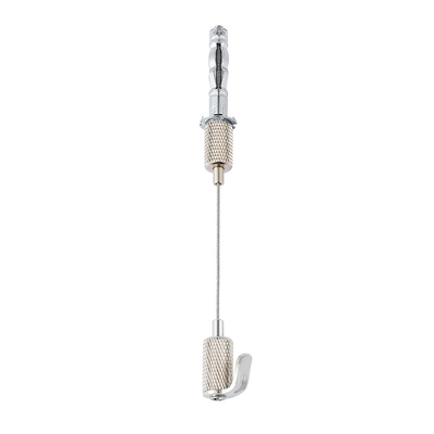 Schroef in kunst schilderen hangende kit met verstelbare stalen kabel inclusief draad clip