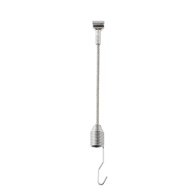 Schroef in stalen draad hangend systeem met 1,2 mm 80 mm breekbelasting