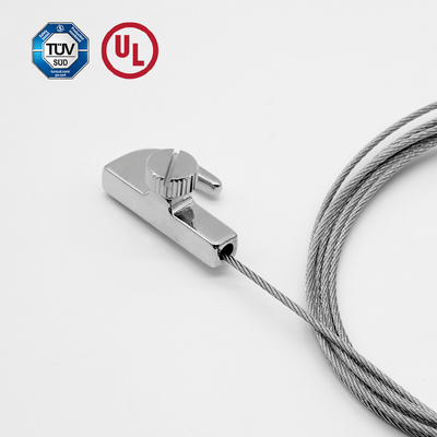 Verstelbare kabelgrijper met haak hangende set voor ophangingssysteem veilige lading 15 kg ophanging kit