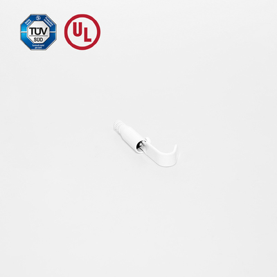 J Hook kabelgripper met witte verf Cusomized Legging Accessoire met Safety Cap
