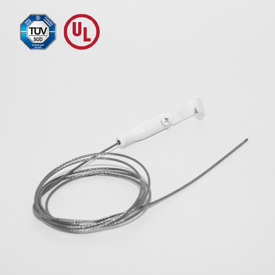 J Hook kabelgripper met witte verf Cusomized Legging Accessoire met Safety Cap