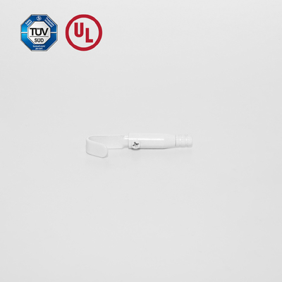 J Hook kabelgripper met witte verf Cusomized Legging Accessoire met Safety Cap