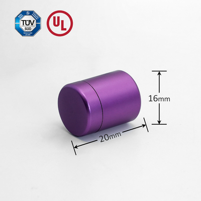 Aluminium Purple Sign Standoff Verstelbaar voor acrylpaneel / gras
