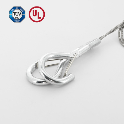 Y-type veiligheidskabel met veerhoek voor hangsysteem accessoire van ophanging licht veilig lading 10 kg verkoop eenheid enkel item