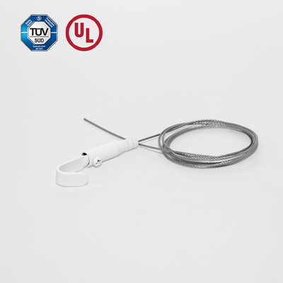 J Hook kabelgripper met witte verf Cusomized Legging Accessoire met Safety Cap